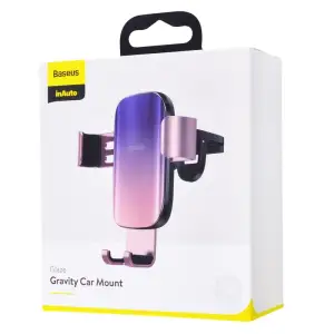 Автодержатель Baseus Glaze Gravity Car Mount Black, SUYL-LG01
