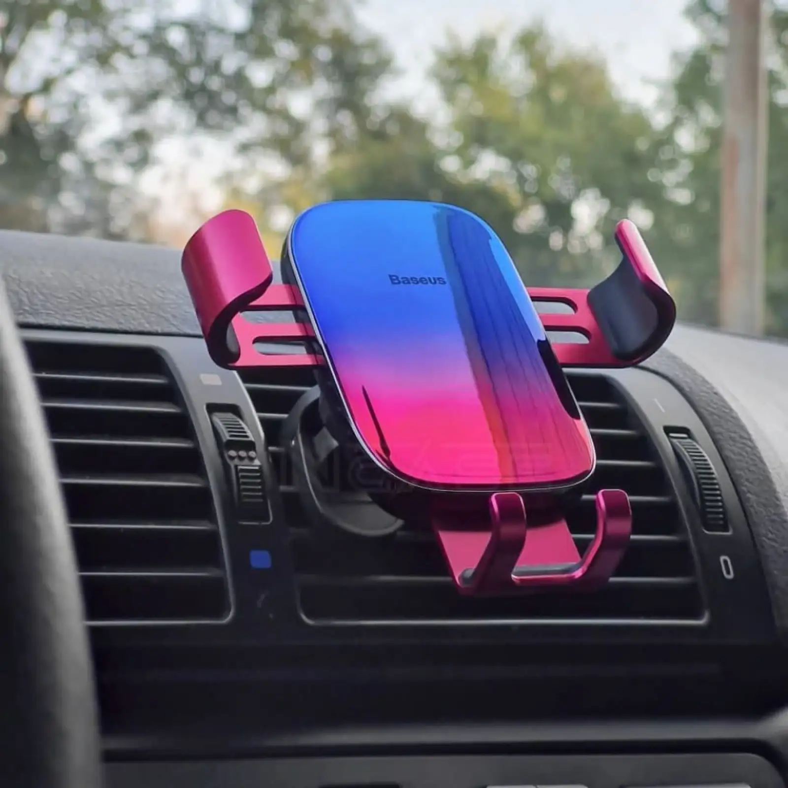 Автодержатель Baseus Glaze Gravity Car Mount Black, SUYL-LG01