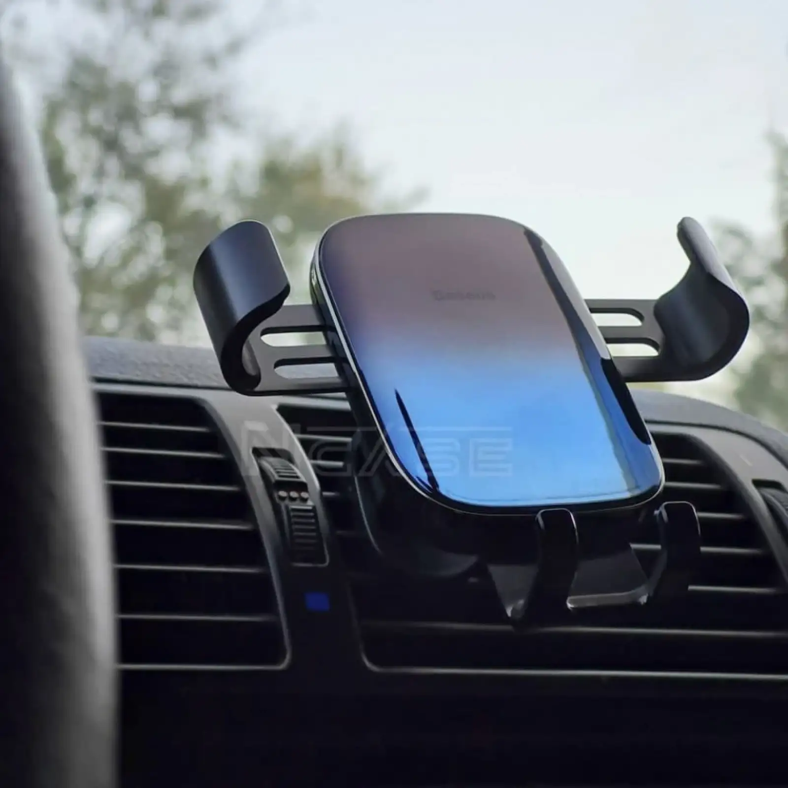 Автодержатель Baseus Glaze Gravity Car Mount Black, SUYL-LG01