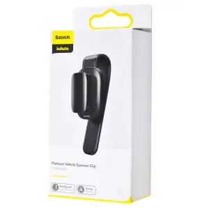 Автодержатель для очков Baseus Platinum Vehicle Black, ACYJN-B01