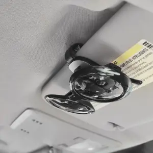 Автодержатель для очков Baseus Platinum Vehicle Black, ACYJN-B01