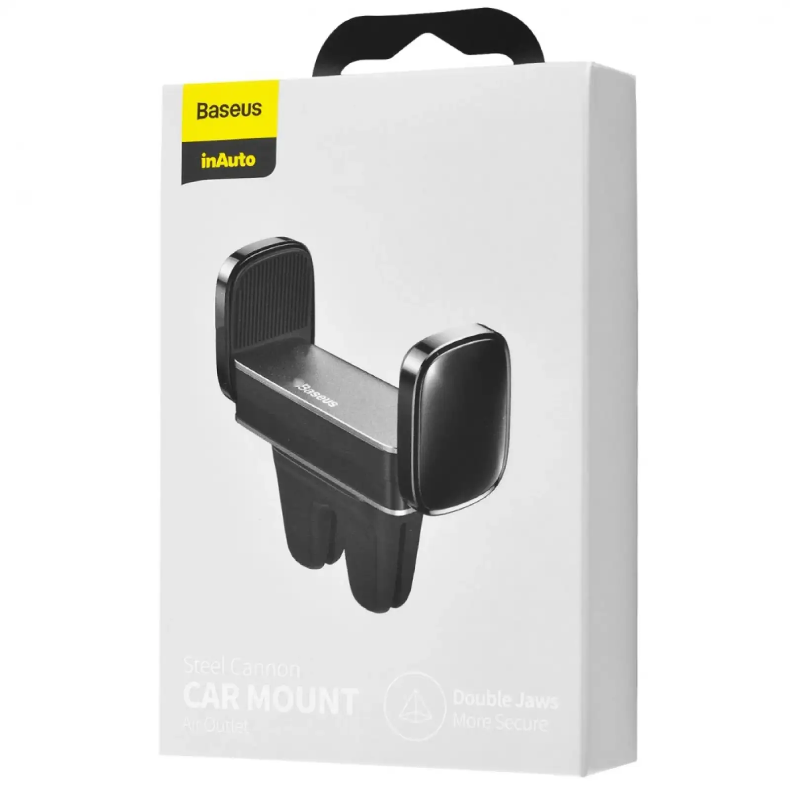 Тримач в машину Baseus Steel Cannon Air Outlet Car Mount Black, SUGP-01