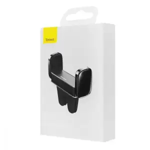 Тримач в машину Baseus Steel Cannon Air Outlet Car Mount Black, SUGP-01