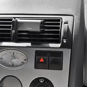 Тримач в машину Baseus Steel Cannon Air Outlet Car Mount Black, SUGP-01