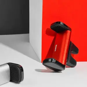 Тримач в машину Baseus Steel Cannon Air Outlet Car Mount Black, SUGP-01
