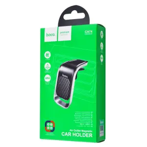 Автомобільний тримач Hoco CA74 Universe Air Outlet Black, 31141