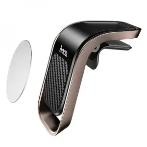 Автомобільний тримач Hoco CA74 Universe Air Outlet Black, 31141