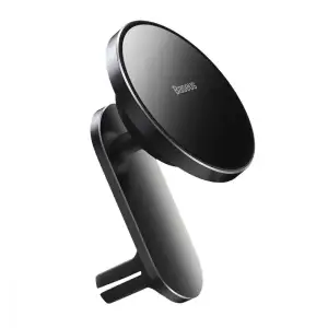 Автодержатель с беспроводной зарядкой Baseus Big Energy 15W Black, WXJN-01
