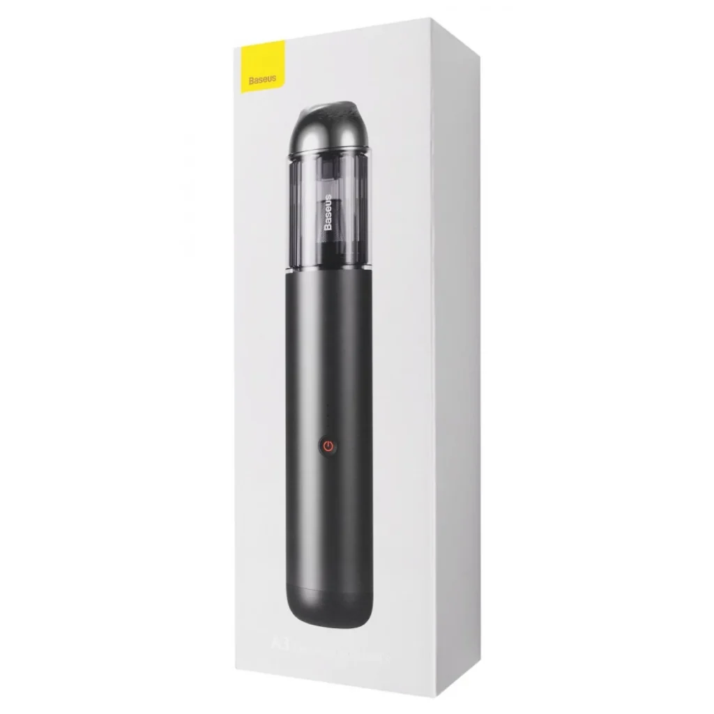 Портативний пилосос Baseus A3 Car Vacuum Cleaner (15000pa) Silver, CRXCQA3-0S