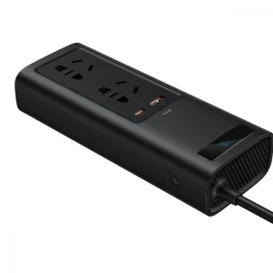 Автомобільний інвертор Baseus In-car Inverter 150W (220V CN/EU) Black, CRNBQ-A01