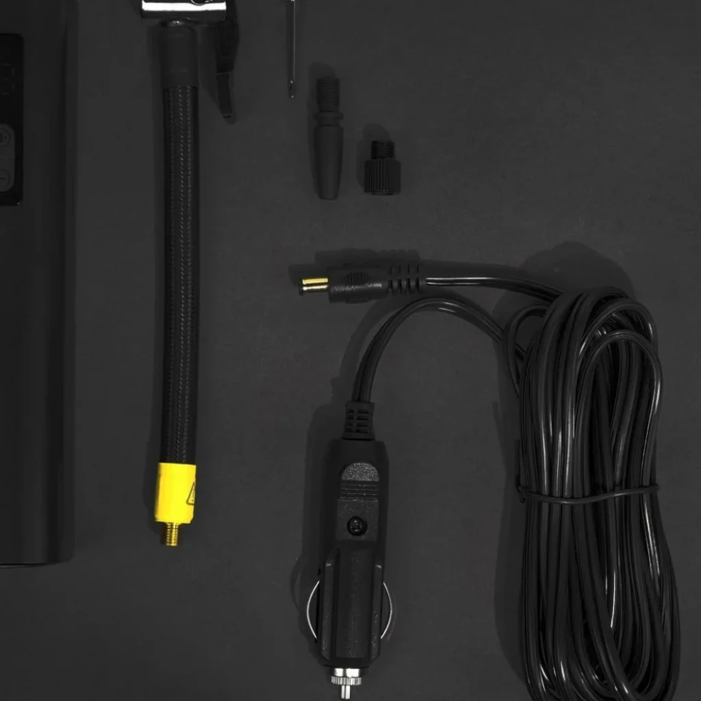 Автомобильный насос Baseus Super Mini Inflator Pump Black, CRCQ000001