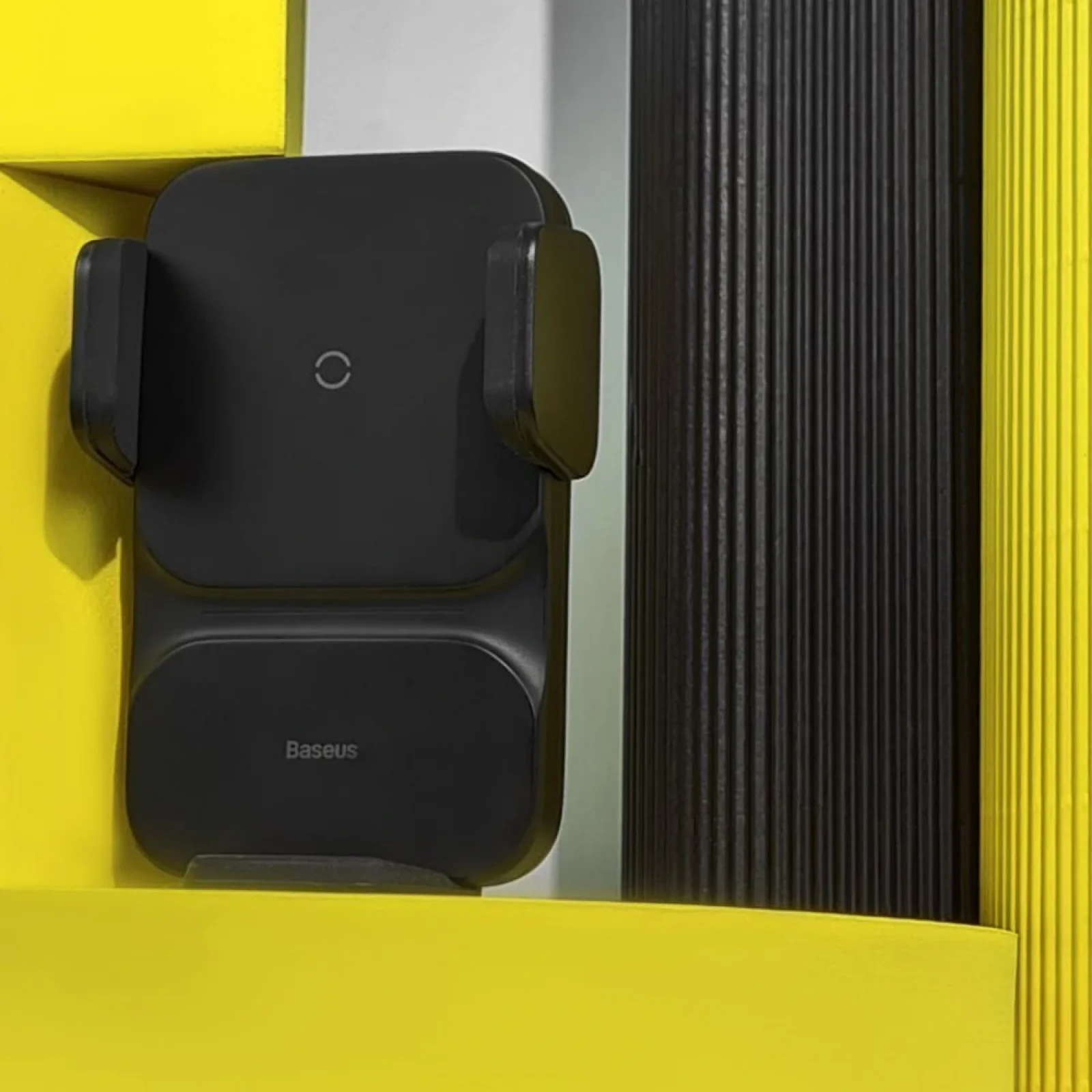 Автодержатель с Беспроводной Зарядкой Baseus Wisdom Auto Alignment 15W Black, CGZX000001