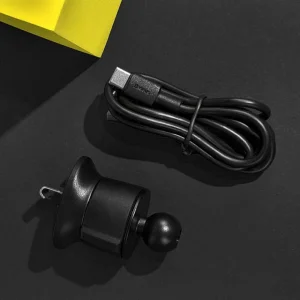 Автодержатель с Беспроводной Зарядкой Baseus Wisdom Auto Alignment 15W Black, CGZX000001