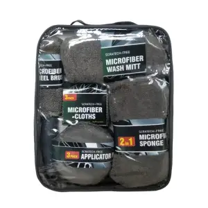 Набор для ухода за авто 9 предметов Gray