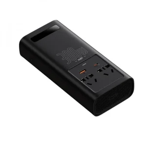 Автомобільний інвертор Baseus In-car Inverter 300W (220V CN/EU) Black, CGNB010101