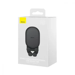 Автомобільний тримач Baseus Stable Gravitational Car Mount Air (Air Outlet Version) Black, SUWX020001