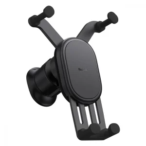 Автомобільний тримач Baseus Stable Gravitational Car Mount Air (Air Outlet Version) Black, SUWX020001