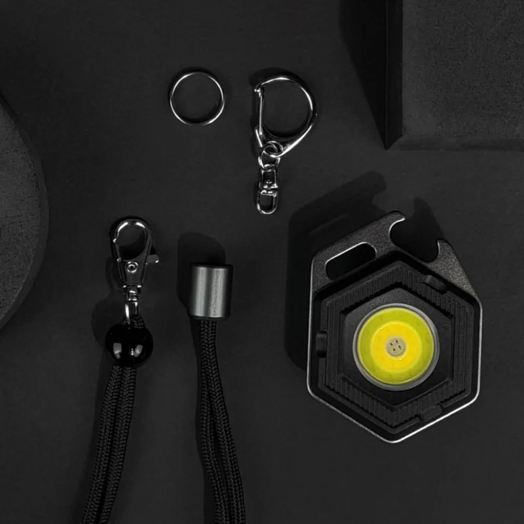 Акумуляторний LED ліхтарик W5131 з Type-C (7 режимів, шнур, магніт)