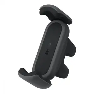 Автомобільний тримач Baseus Steel Cannon 2 Air Outlet Version Black, SUGP000001