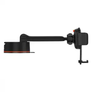 Автодержатель Baseus Easy Control Clamp Pro (Suction Cup) Black, SUYK020001