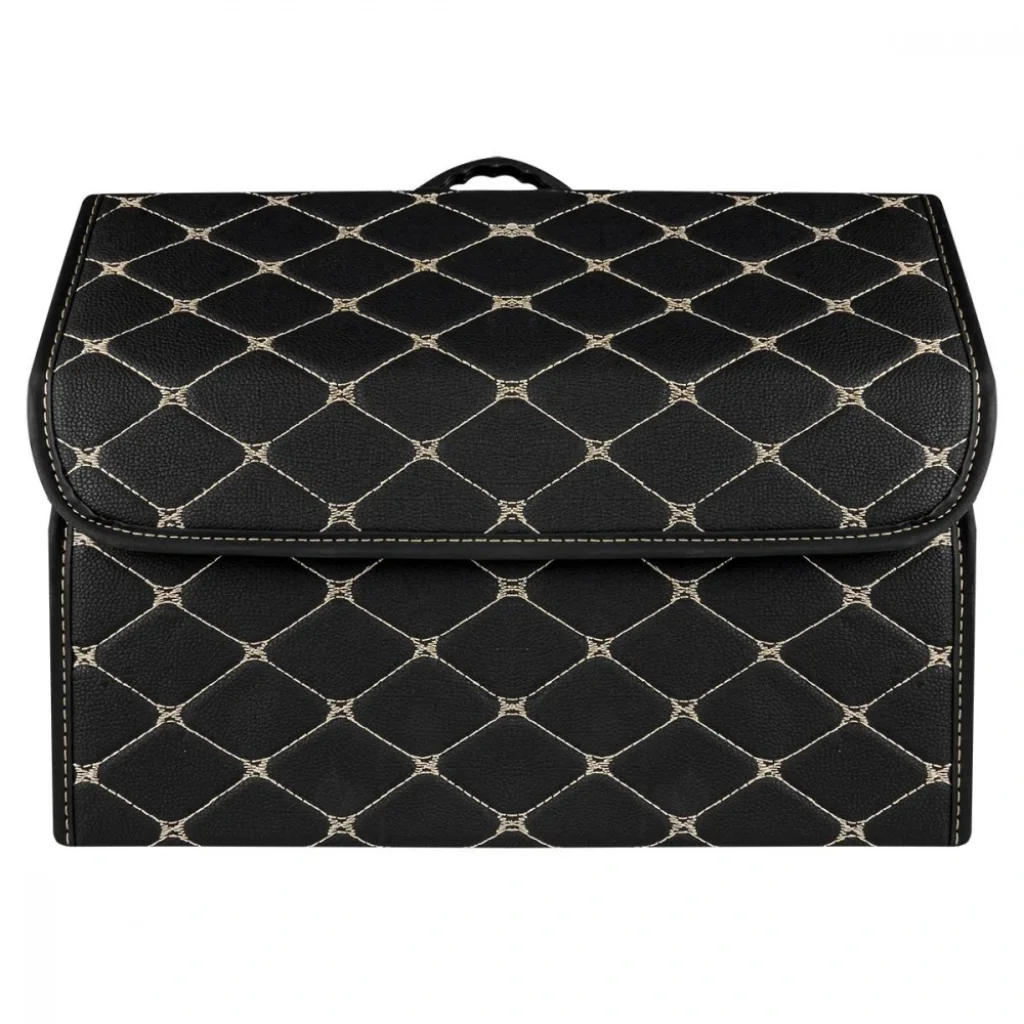 Органайзер у багажник автомобіля 40см*30см*30см Black Beige