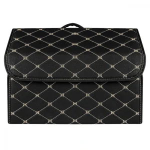 Органайзер у багажник автомобіля 40см*30см*30см Black Beige