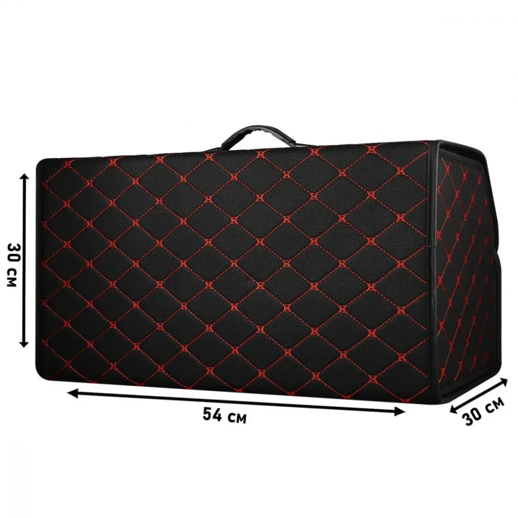 Органайзер у багажник автомобіля 54см*30см*30см Black Red