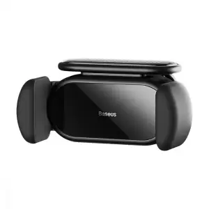 Тримач в машину Baseus Steel Cannon pro Solar Electric Black, SUGP010001