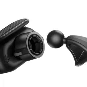 Тримач в машину Baseus Steel Cannon pro Solar Electric Black, SUGP010001