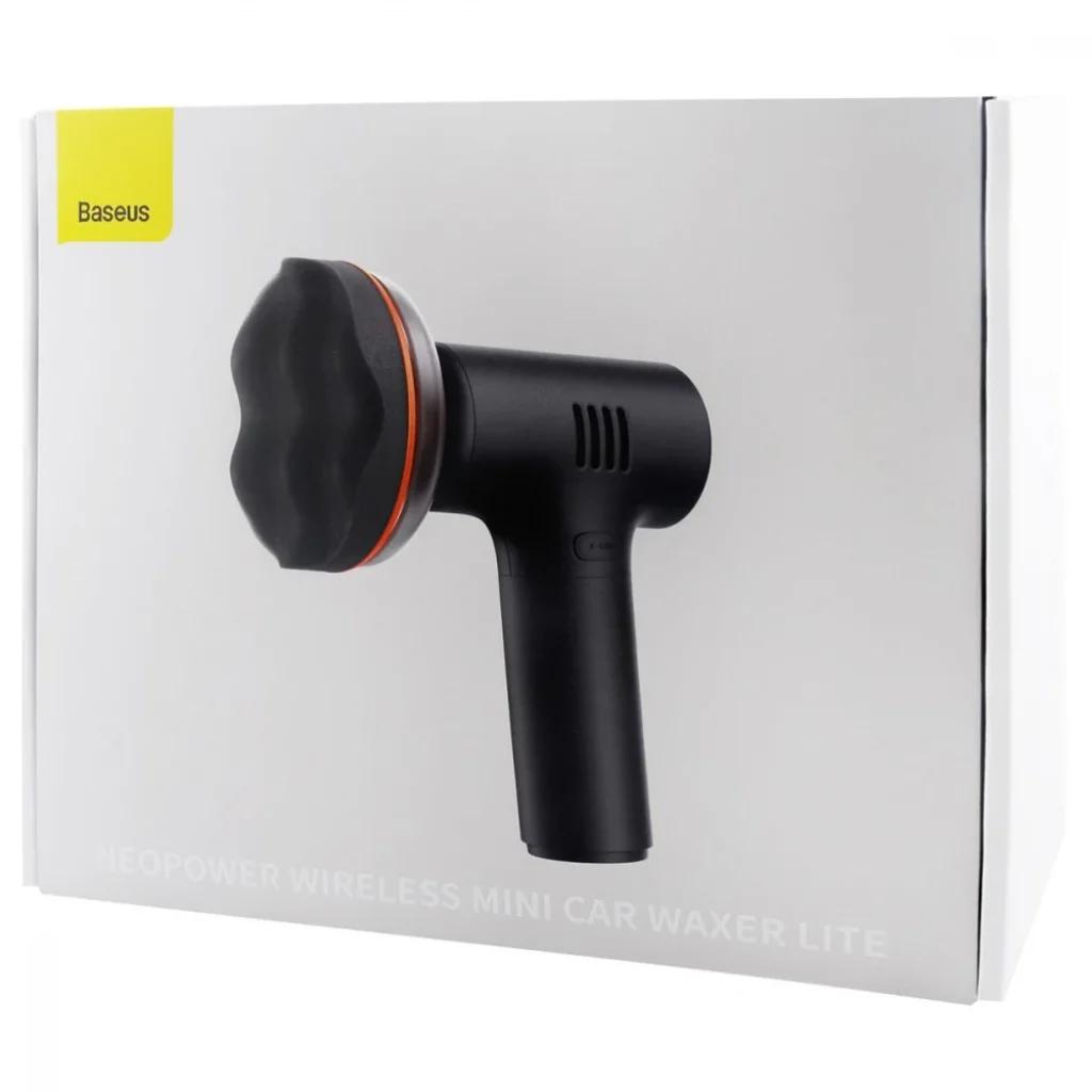 Автомобільний полірувальник Baseus NeoPower Wireless Mini Car Waxer Lite Black, CRLQ000001