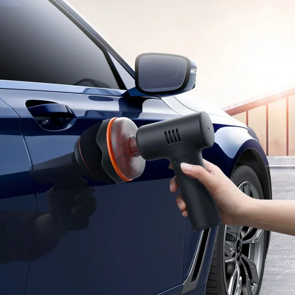 Автомобільний полірувальник Baseus NeoPower Wireless Mini Car Waxer Lite Black, CRLQ000001