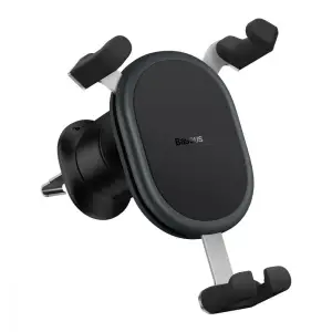 Тримач в машину Baseus Stable Gravitational Car Mount (Air Outlet) Black, SUWX000001