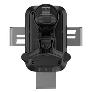 Тримач в машину з бездротовим ЗП Proove Triple Clamp Pro 15W Metal Gray WHTP15010001