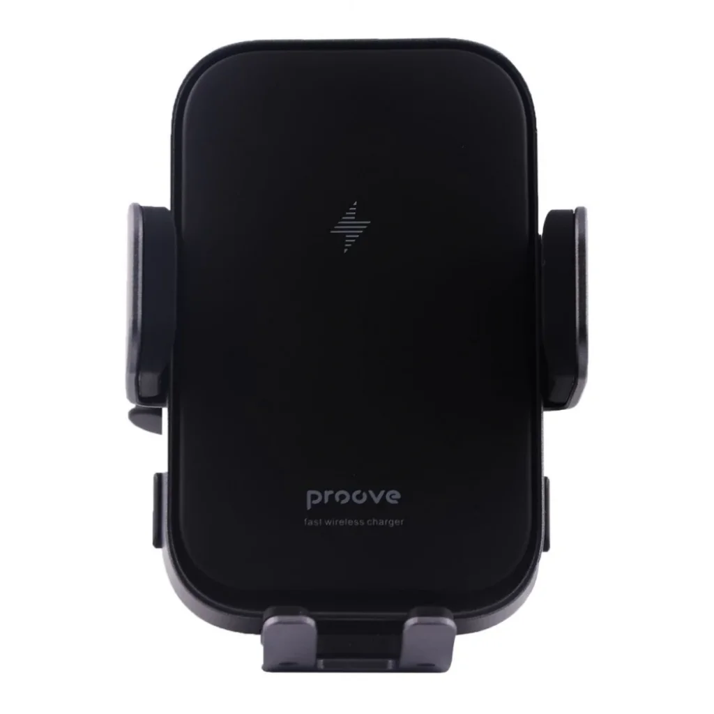 Тримач в машину з бездротовим ЗП Proove Triple Clamp 15W Black WHTC15010001