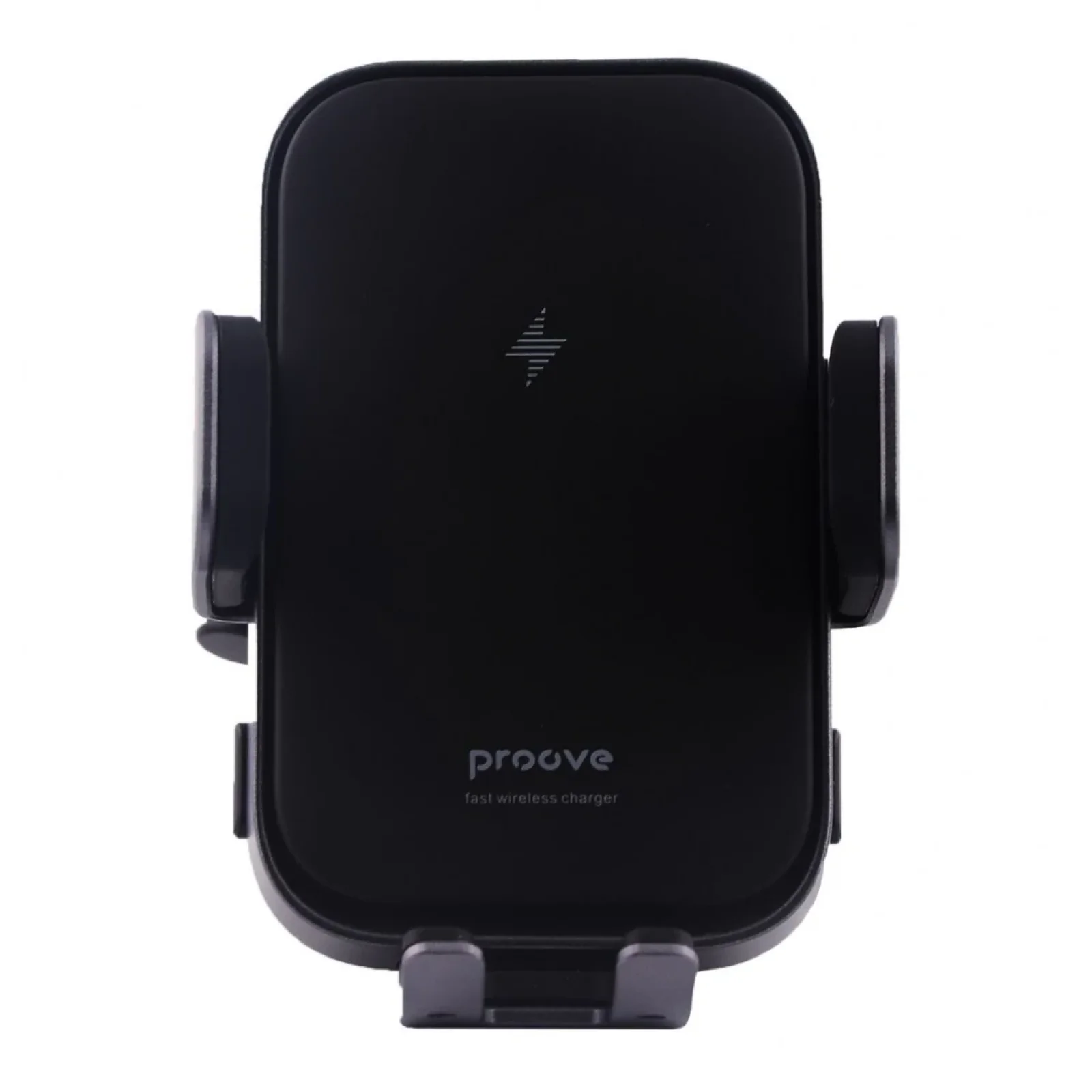 Автодержатель с беспроводной зарядкой Proove Triple Clamp15W Black WHTC15010001