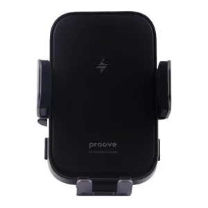 Тримач в машину з бездротовим ЗП Proove Triple Clamp 15W Black WHTC15010001