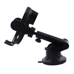 Автодержатель с беспроводной зарядкой Proove Rounded Energy Pro 15W Black WHRP15010001