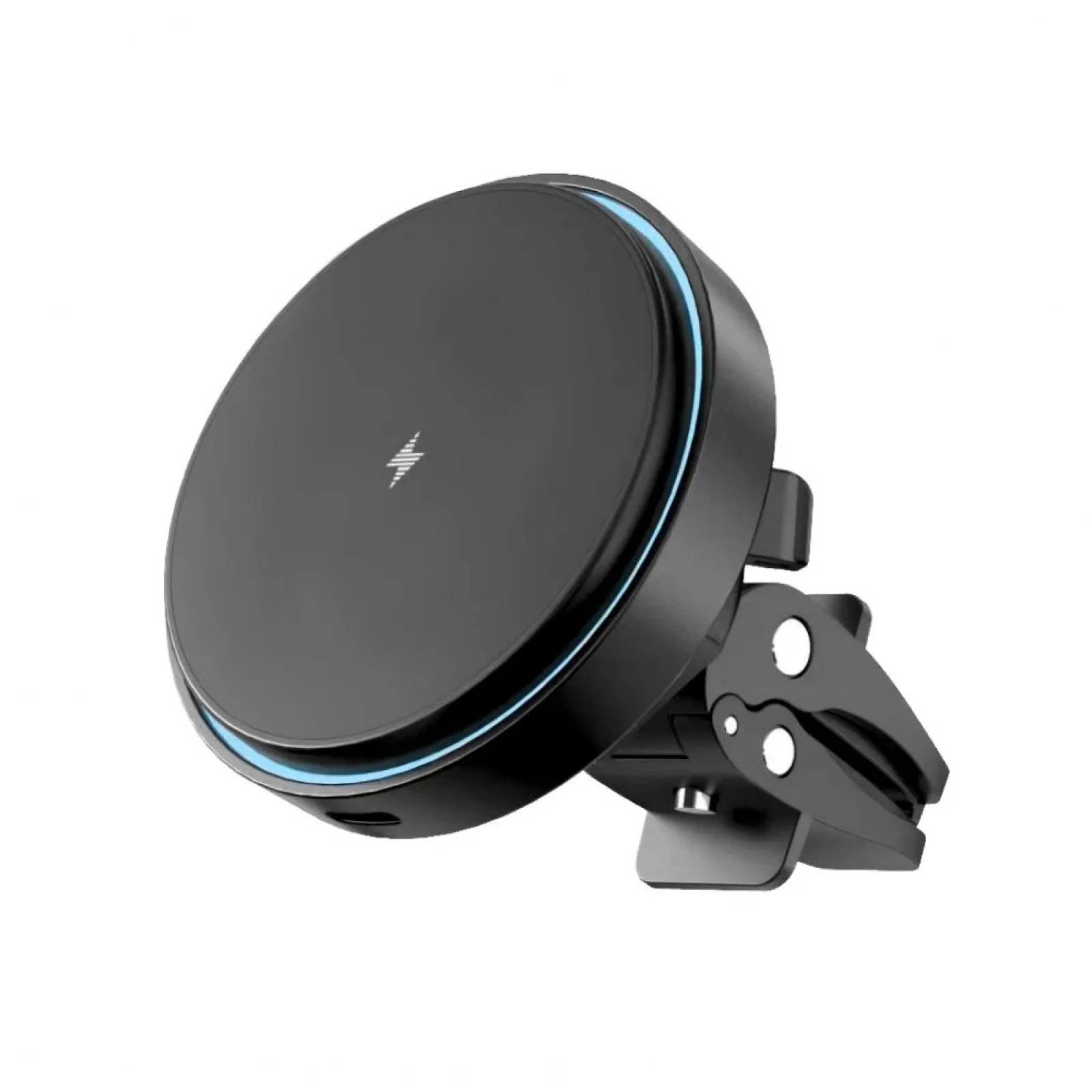 Автодержатель с беспроводной зарядкой Proove Light Circle 15W Black WHLC15010001