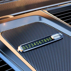 Паркувальна Карта Proove Parking Number Plate Metal Lock Silver, AAPM00000005