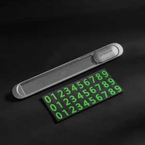 Паркувальна Карта Proove Parking Number Plate Metal Lock Dark Gray, AAPM00000005