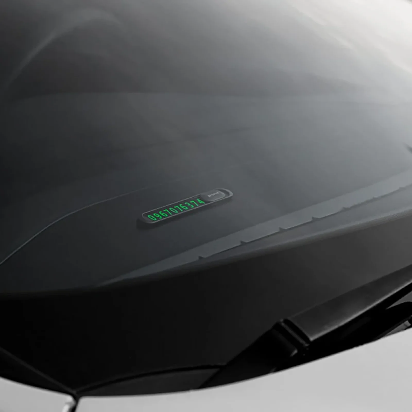 Паркувальна Карта Proove Parking Number Plate Metal Lock Dark Gray, AAPM00000005