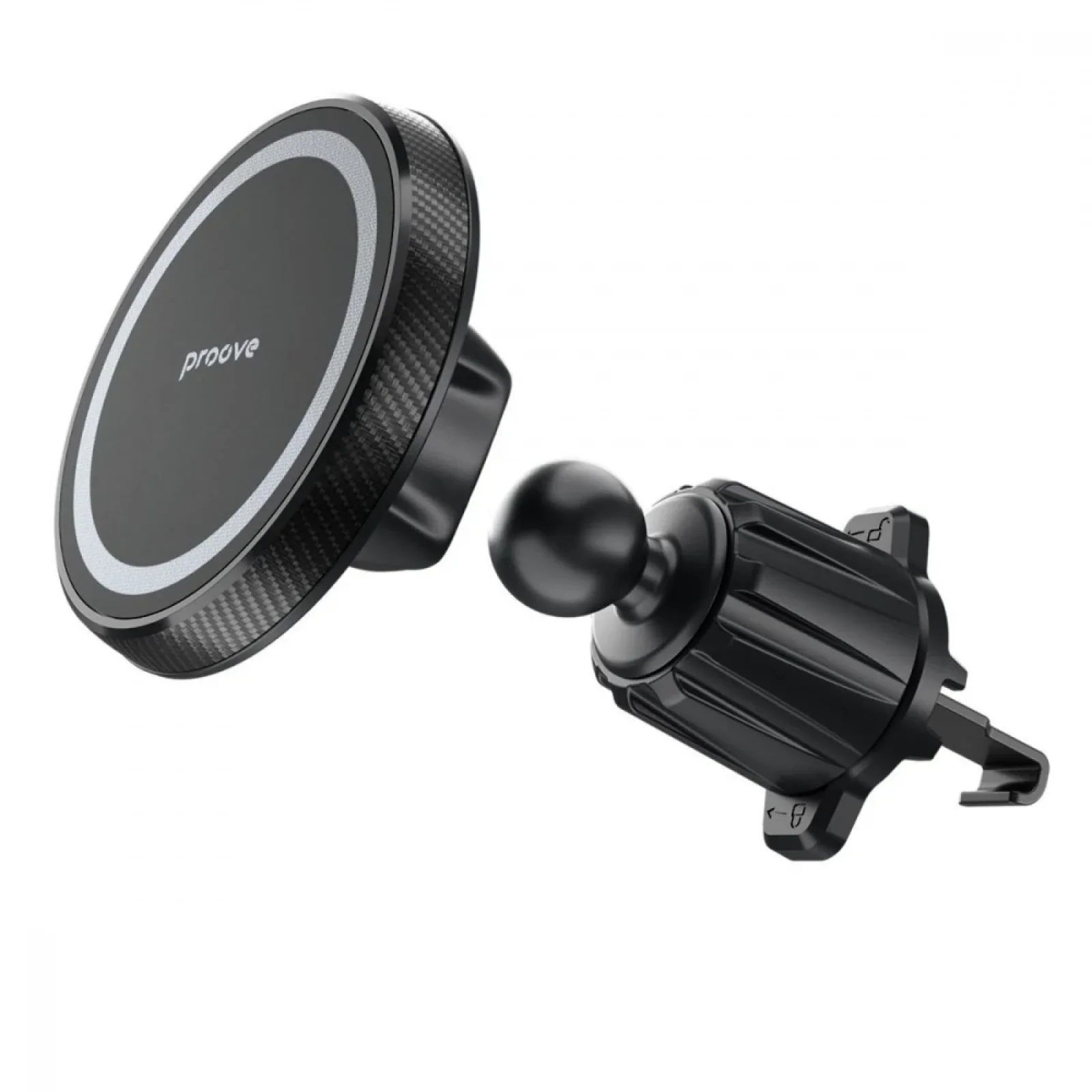 Тримач в машину Proove Carbon Magnetic Air Outlet Car Mount Black, CHCM00000001