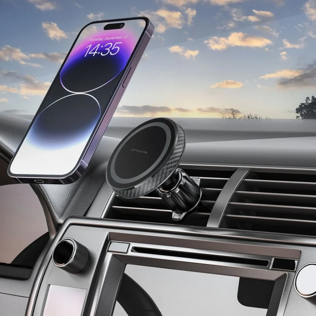 Тримач в машину Proove Carbon Magnetic Air Outlet Car Mount Black, CHCM00000001
