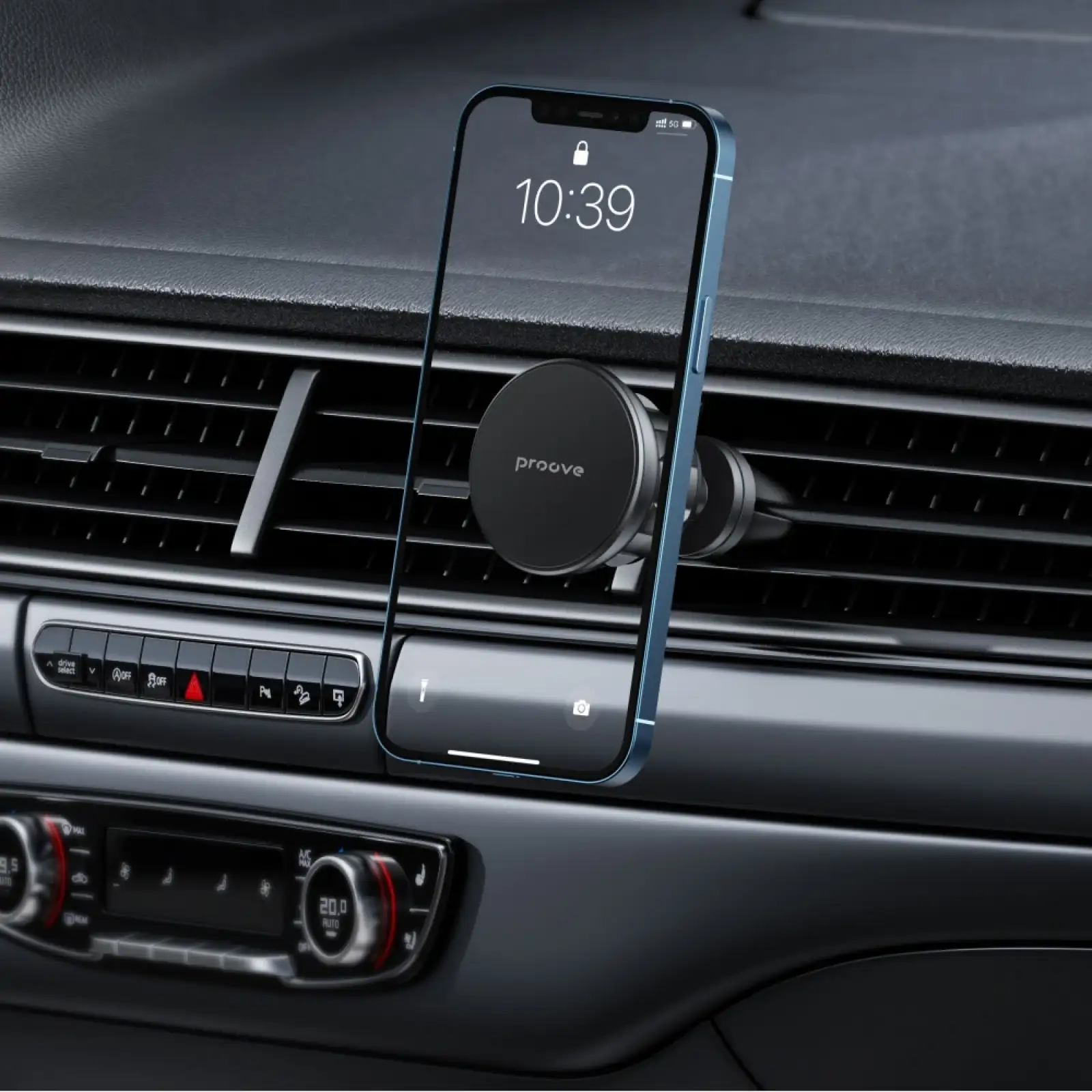Автодержатель Proove Basic Air Outlet Car Mount Black CHBA00000001