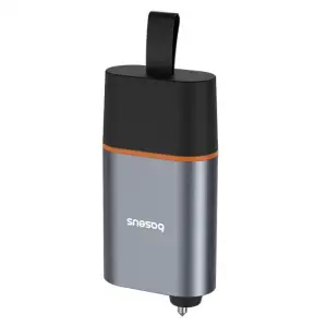 Автомобильный спасательный молоток Baseus SharpTool Series Emergency Hammer Pro Black, C10934401111-00