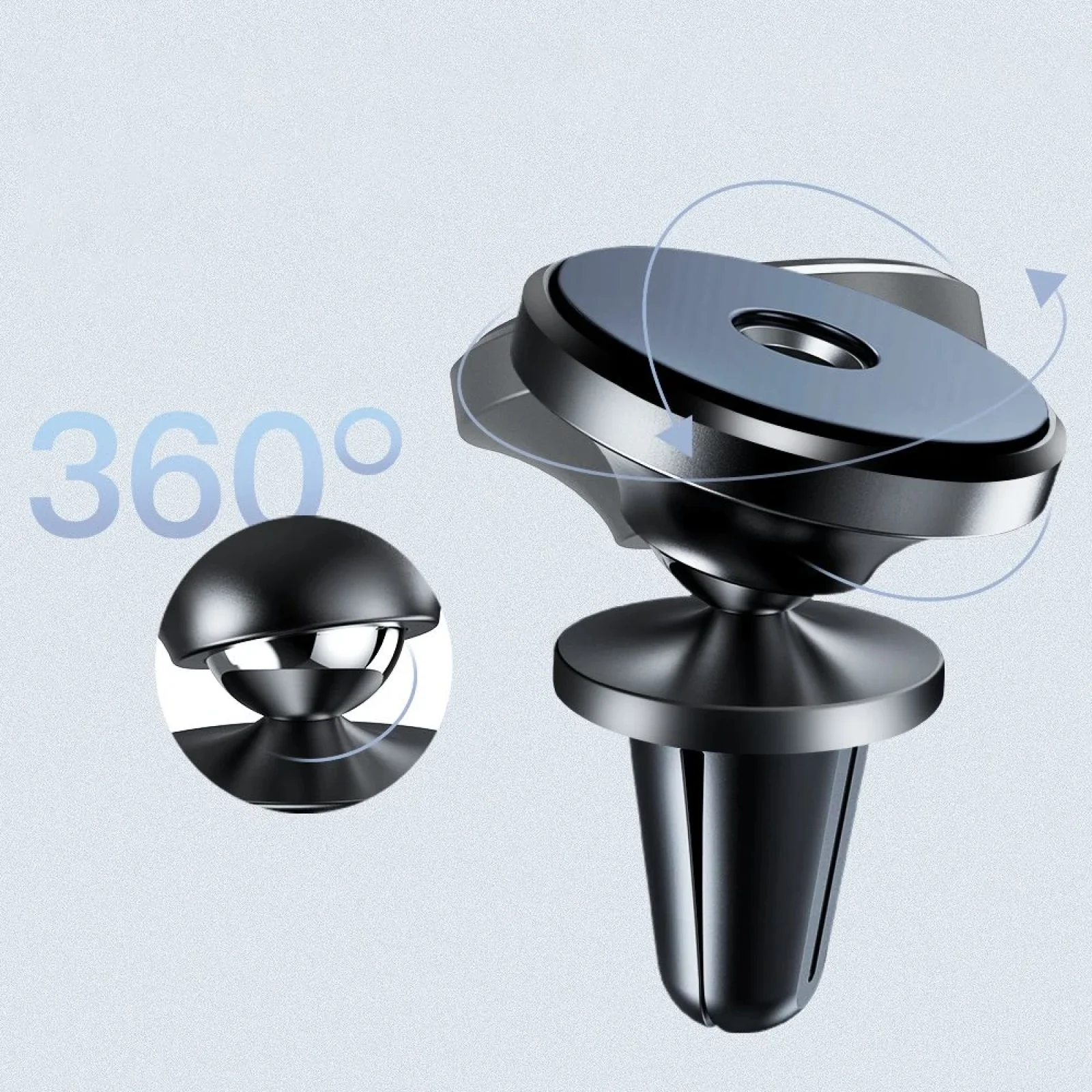Автодержатель Proove Heavy Metal Air Outlet Car Mount Black, CHHM00000001
