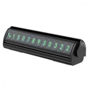 Парковочная карта Proove Twins Parking Number Plate Black AATP00000001