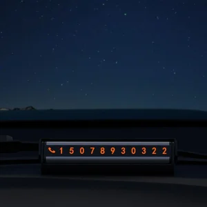Парковочная карта Proove Twins Parking Number Plate Black AATP00000001