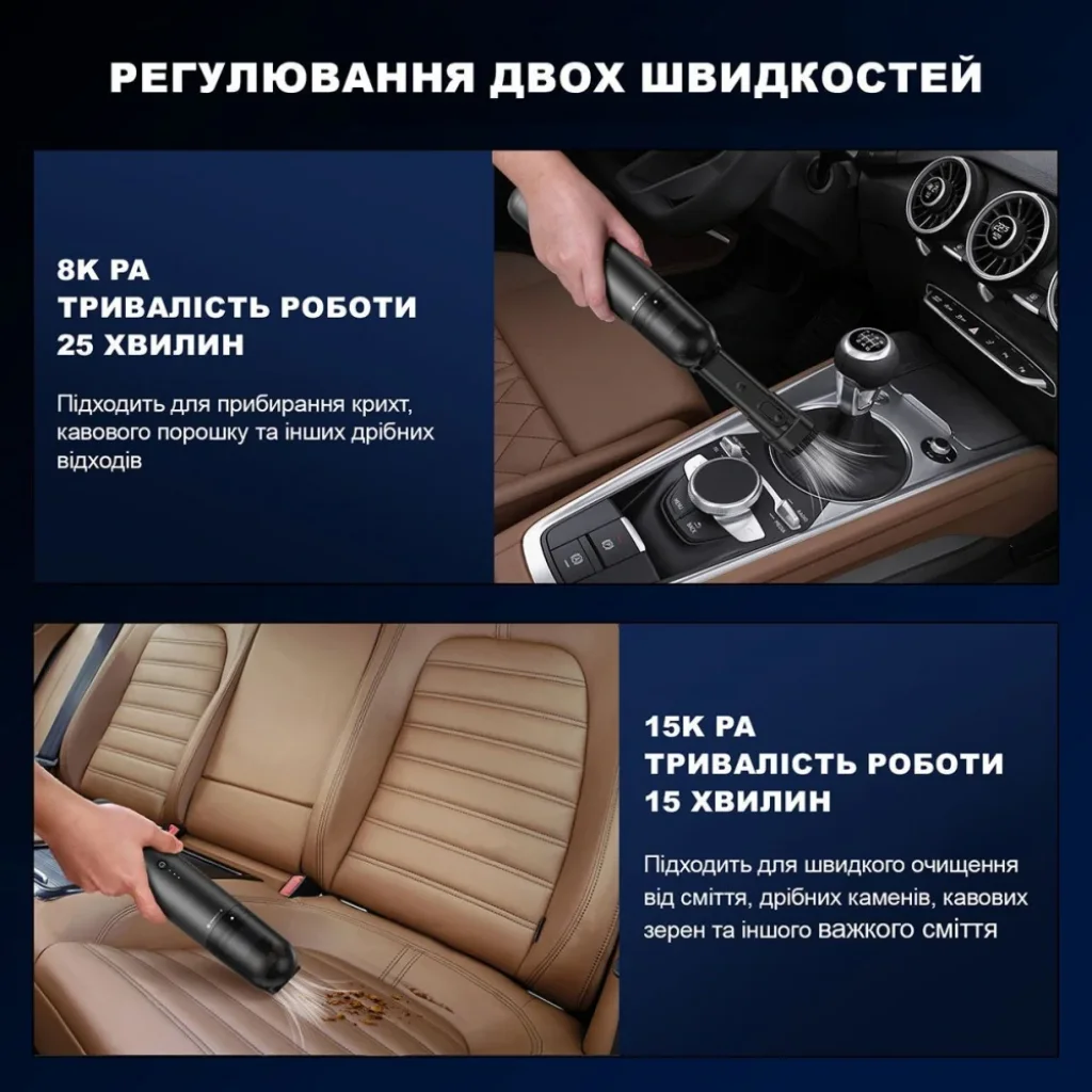 Портативний пилосос Proove Void Assistant C2 Black PVV212010001