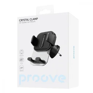 Автодержатель Proove Crystal Clamp Air Outlet Car Mount Black CHCC00000001